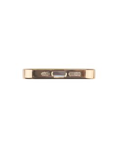 Чохол накладка для iPhone 12 Pro WAVE Metal Matte Case with Magnetic Ring MagSafe Золота (Gold)