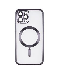Чохол накладка для iPhone 12 Pro WAVE Metal Matte Case with Magnetic Ring MagSafe ФІолетова (Purple)