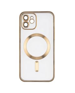 Чохол накладка для iPhone 12 WAVE Metal Matte Case with Magnetic Ring MagSafe Золота (Gold)