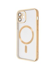 Чохол накладка для iPhone 12 WAVE Metal Matte Case with Magnetic Ring MagSafe Золота (Gold)