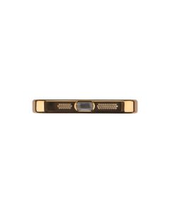Чохол накладка для iPhone 12 WAVE Metal Matte Case with Magnetic Ring MagSafe Золота (Gold)