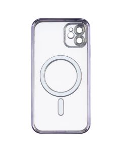Чохол накладка для iPhone 11 WAVE Metal Matte Case with Magnetic Ring MagSafe ФІолетова (Purple)