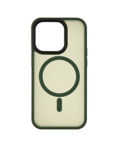 Чохол накладка для iPhone 14 Pro WAVE Matte Insane MagSafe Зелена (Green)