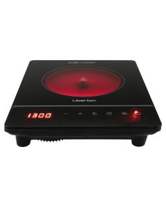 Електроплитка інфрачервона Liberton LIC-3800 Чорна (Black)