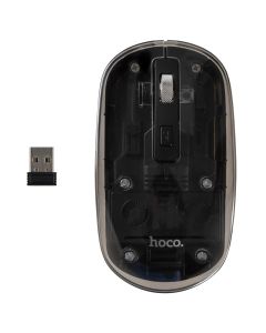Мышь беспроводная Hoco GM29 Crystals Чёрная (Black)