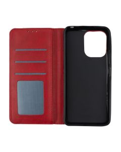 Чехол-кейс для Xiaomi Redmi 13C DM Book Case Красный