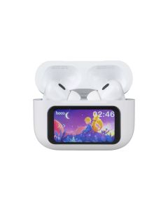 Беспроводные вкладыши Hoco EW72 Sour LCD TWS Белые (White)