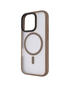 Чохол накладка для iPhone 16 Pro WAVE Matte Insane MagSafe Сіра (Desert Titanium)