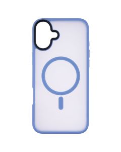 Чохол накладка для iPhone 16 Plus WAVE Matte Insane MagSafe Фіолетова (Ultramarine)