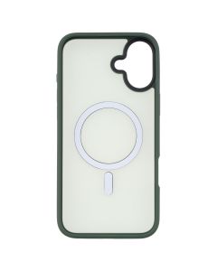 Чохол накладка для iPhone 16 Plus WAVE Matte Insane MagSafe Зелена (Green)
