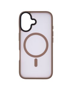 Чохол накладка для iPhone 16 WAVE Matte Insane MagSafe Сіра (Desert Titanium)