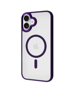 Чохол накладка для iPhone 16 WAVE Ardor MagSafe Фіолетова (Deep Purple)