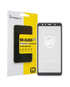 Захисне скло для Samsung A750 iPaky Чорне (Black)