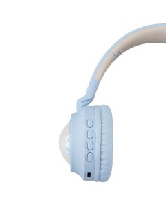 Беспроводные полноразмерные наушники Hoco W50 Cute Fun Синие (Blue)