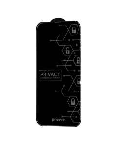 Захисне скло для iPhone 16 Plus Proove Privacy 3D Чорне (Black)