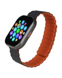 Умные часы iMiki SE1 с магнитным ремешком Черные (Black)