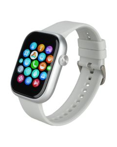 Смарт-часы iMiki ST2 Силиконовый ремешок Серебряный (Silver)