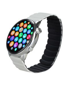 Умные часы iMiki TG2 с магнитным ремешком, серебристые (Silver)