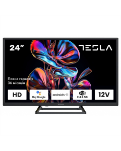 Телевізор Tesla 24E632BHS 1366x768/Android Чорний (Black)