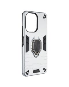 Чохол накладка для Xiaomi Redmi 13C / Poco C65 Transformer Ring Сіра (Silver)