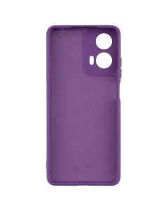 Чохол накладка для Motorola Moto G24 Power Soft Case Фіолетова (Lilac)