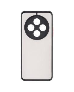 Чехол накладка для Xiaomi Redmi 14C/A4/Poco C75 Frame MakeFuture Черный (Black)