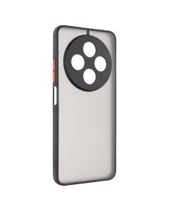 Чехол накладка для Xiaomi Redmi 14C/A4/Poco C75 Frame MakeFuture Черный (Black)