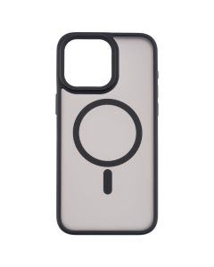 Чохол накладка для iPhone 15 Pro Max ArmorStandart Uniq MagSafe Чорна (Black)