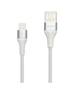 USB кабель Proove Double Way Weft Lightning 2.4A 1м Білий (White)