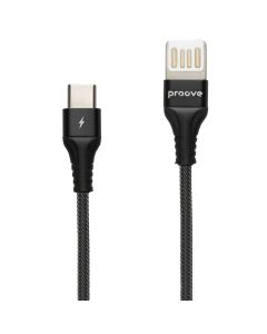 USB-кабель Proove Double Way Weft Type-C 2.4A 1м Черный (Black)