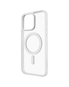 Чохол накладка для iPhone 15 Pro Max DM Frosted Acrylic MagSafe Біла (White)