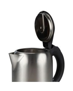 Електрочайник Grunhelm EKS-1894S Срібний Чорний (Silver Black)