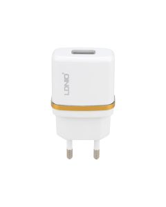Зарядний пристрій Ldino DL-AC50 (1USB) 1A Білий (White)