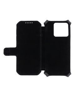 Чехол кейс для ZTE Blade A35 Status Case Магнит Чёрный (Black)