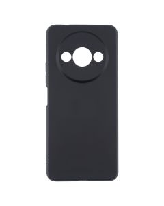 Чехол накладка для Xiaomi Redmi A3 WAVE Цветной Чёрный (Black)