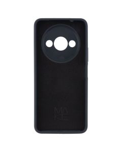 Чехол-накладка для Xiaomi Redmi A3 Silicone MakeFuture Черный (Black)