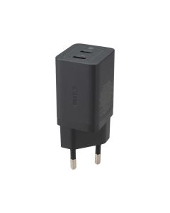 Зарядний пристрій Baseus GaN5 Pro 40W (2 USB-C) Чорний (Black)
