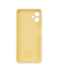 Чехол накладка для Samsung A06 Silicone MakeFuture Золотой (Gold)