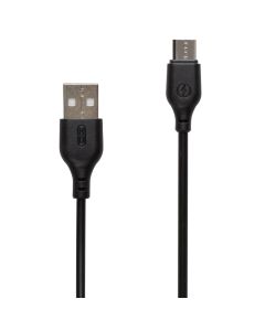 USB кабель XO NB103 2.1A 1м Type-C Чорний (Black)