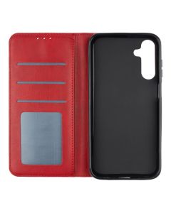 Чехол кейс для Samsung A15 DM Book Case Leather Красный (Red)