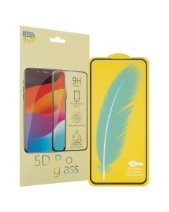 Защитное стекло для Motorola Moto G04/G04s/G24/G24 Power DM 5D Pro Черное (Black)