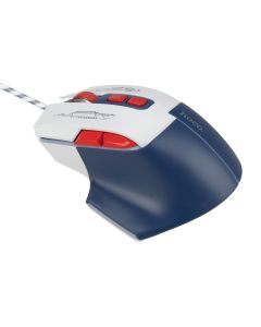 Мышь беспроводная Hoco GM31 Overlord светящаяся Белая (White Blue)