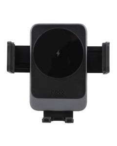 Автотримач Hoco HW13 15W з бездротовою зарядкою Сірий (Grey)