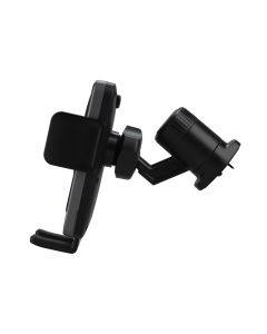 Автотримач Hoco HW13 15W з бездротовою зарядкою Сірий (Grey)