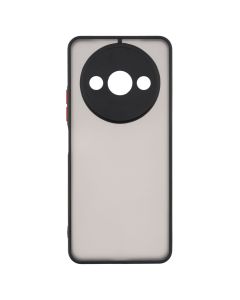 Чохол накладка для Xiaomi Redmi A3 Frame MakeFuture Чорна (Black)