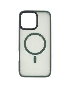 Чохол накладка для iPhone 16 Pro Max WAVE Matte Insane MagSafe Зелена (Dark Green)