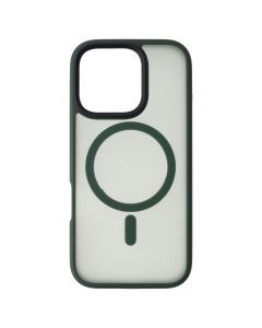 Чохол накладка для iPhone 16 Pro WAVE Matte Insane MagSafe Зелена (Green)