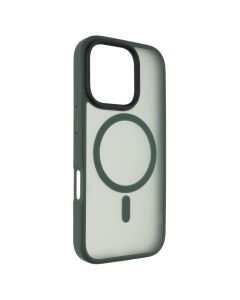 Чохол накладка для iPhone 16 Pro WAVE Matte Insane MagSafe Зелена (Green)