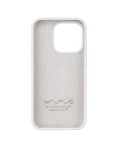 Чохол накладка для iPhone 15 Pro WAVE Full Silicone Cover Біла (White)