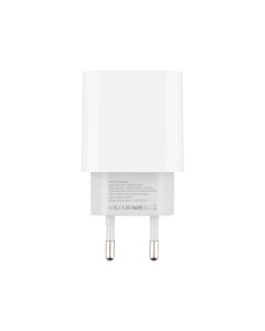 Зарядний пристрій Gelius Merge GP-HC060 Gan (1 USB + 1 USB-C) 35W QC/PD/PPS Білий (White)